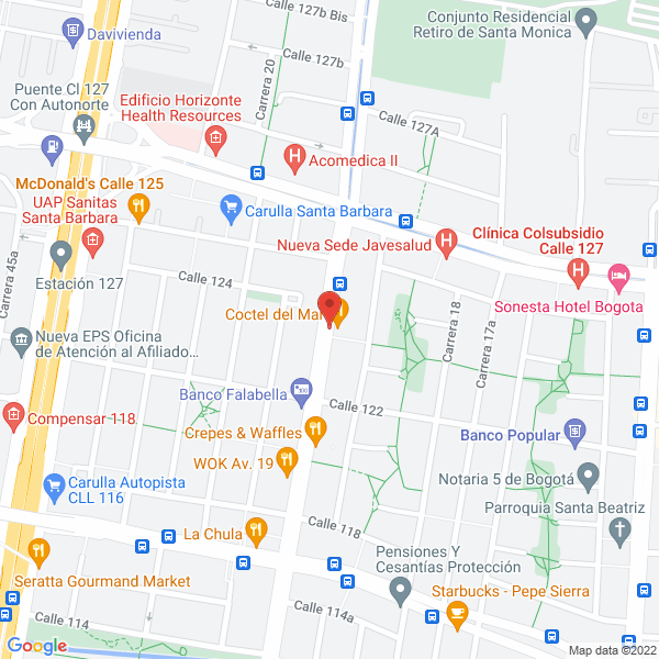 Mapa de Asociación Aconiño