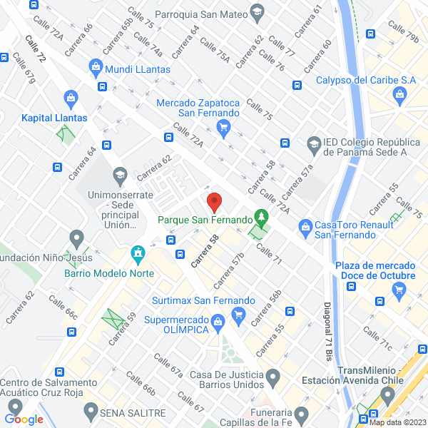 Mapa de Btl Publinflables