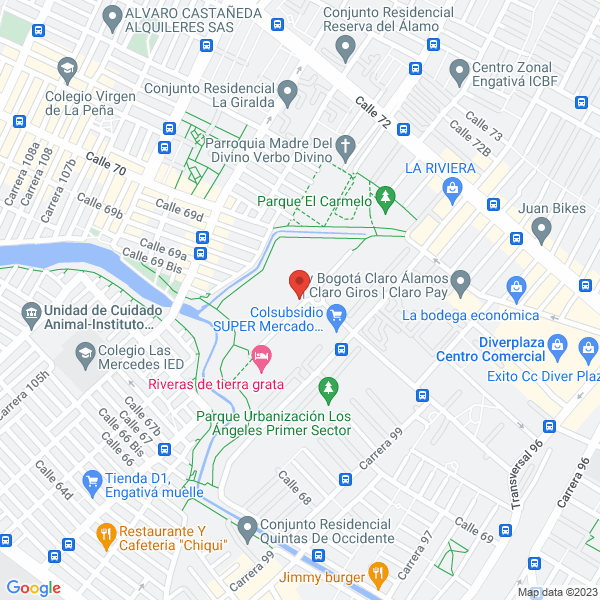 Mapa de Buñuelos De Caldas