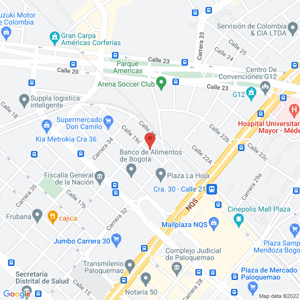 Mapa de Bolsas Especiales Ltda.