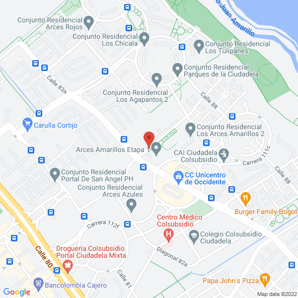 Mapa de Borbón Y Fajardo Consultores Ltda.