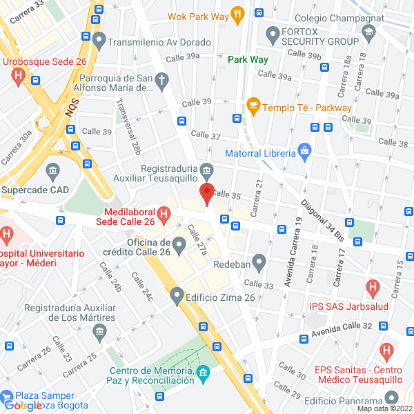 Mapa de Avila Marlene