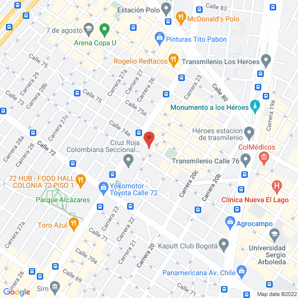 Mapa de Axes Network Colombia S.A.S.