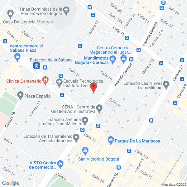 Mapa de C Y C Motos