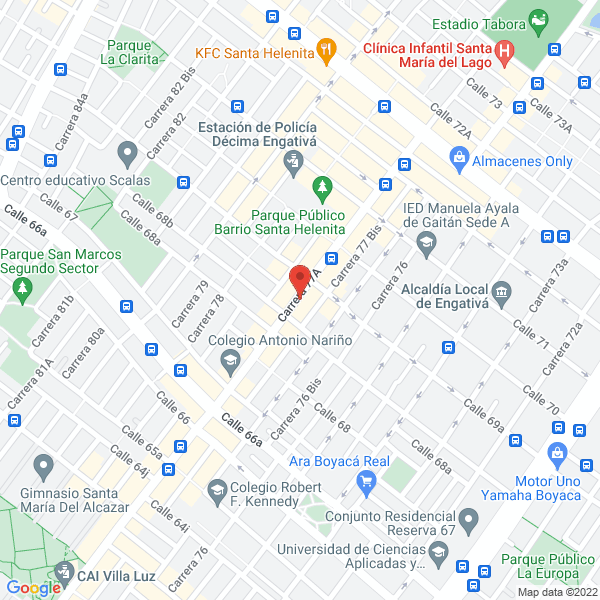 Mapa de C Y M Express S.A.S.