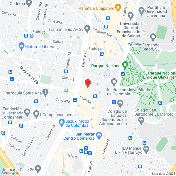 Mapa de Ccd Ingenieros Asociados Ltda.