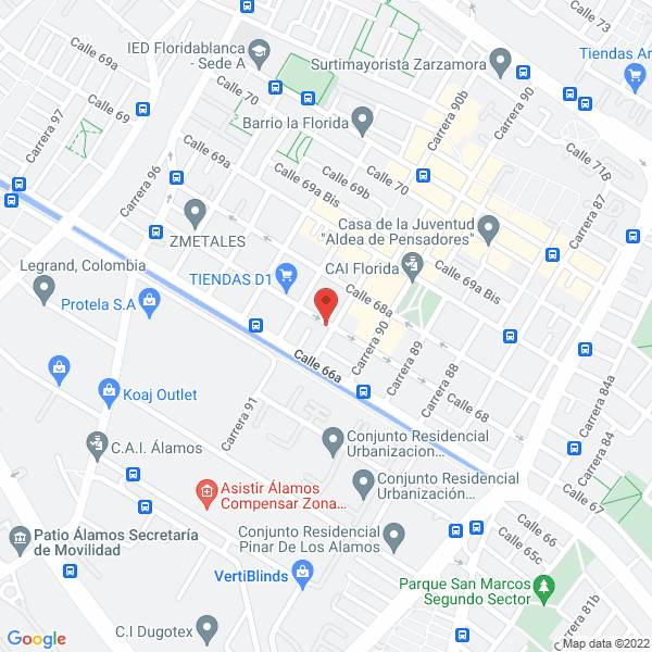 Mapa de Cdr Ingeniería Ltda.