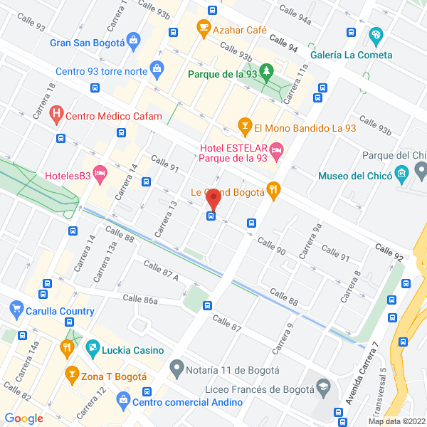 Mapa de Café Don Pedro