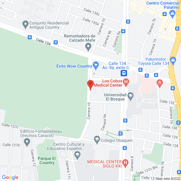 Mapa de Cala Consulting S.A.S.