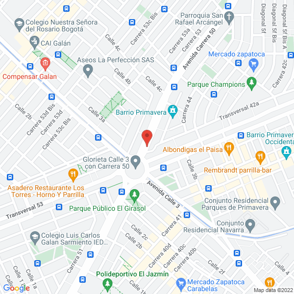 Mapa de Calderón Rodolfo