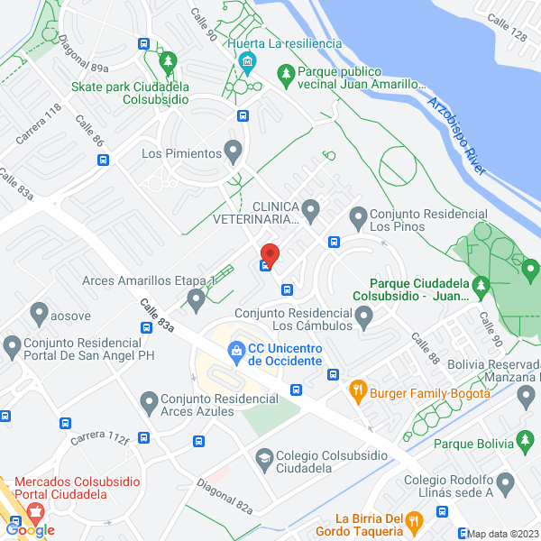 Mapa de Compañía Productora De Software Cps Ltda.