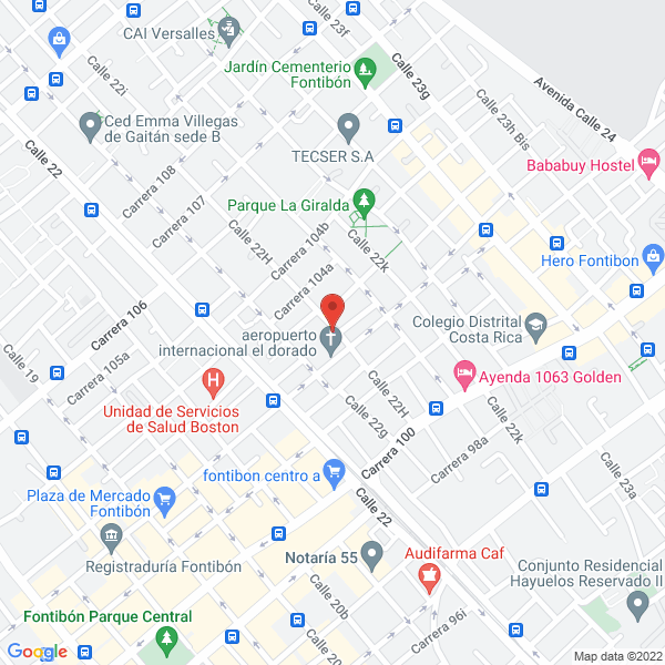 Mapa de Compañía Nicolácteos S.A.S.