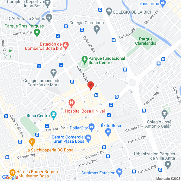 Mapa de Colormat S.A.S.
