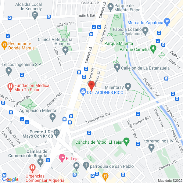Mapa de Coltr@Nsnet Ltda