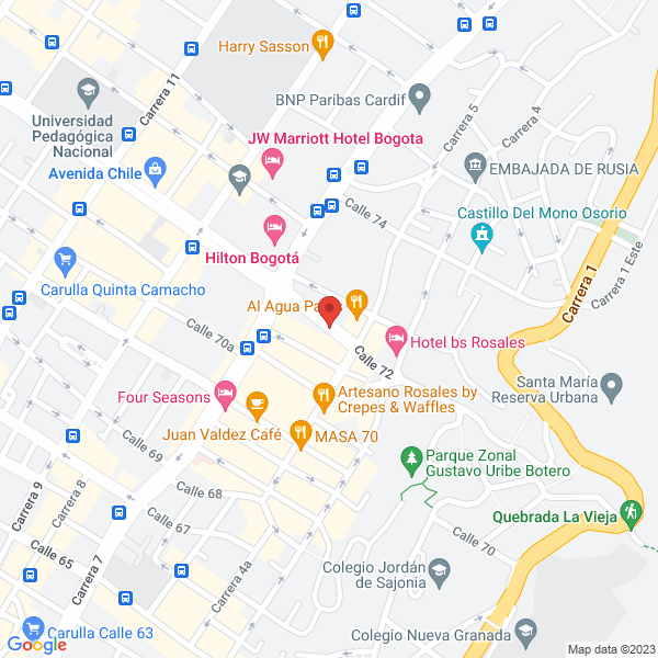 Mapa de Cww Colombia Ltda.