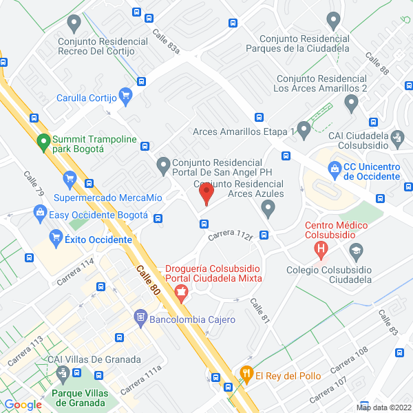 Mapa de Comercializadora Canaguaro S.A.S.