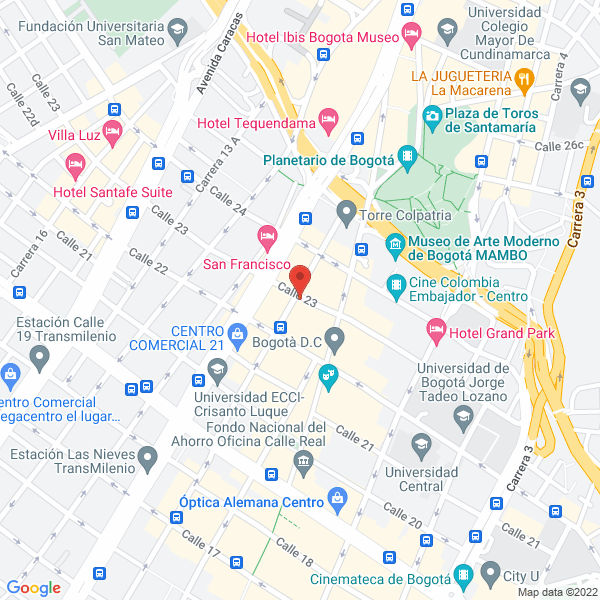Mapa de Conde Gómez Alexander