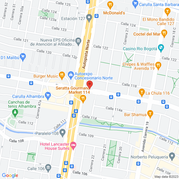 Mapa de Condomonio Girardot