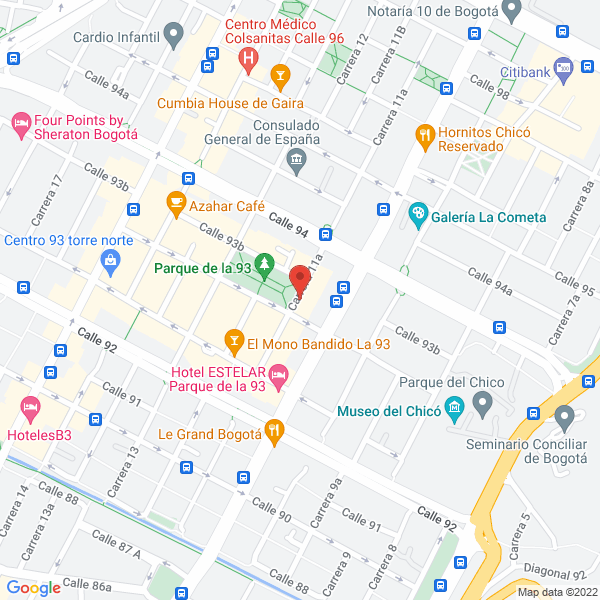 Mapa de Conexiones Y Comunicaciones Ltda