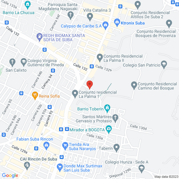 Mapa de Comercializadora Médico Odonto C.N. S.A.S.