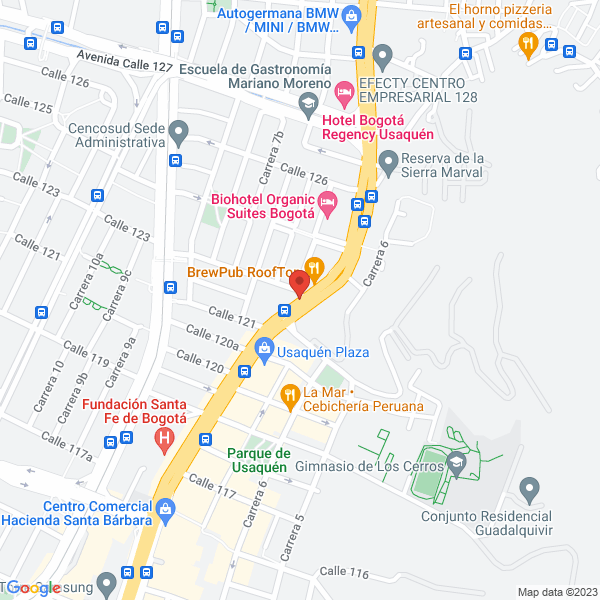 Mapa de Compañia Inversionista Cabrera Y Pérez