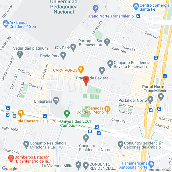 Mapa de Veteriana Maskotas