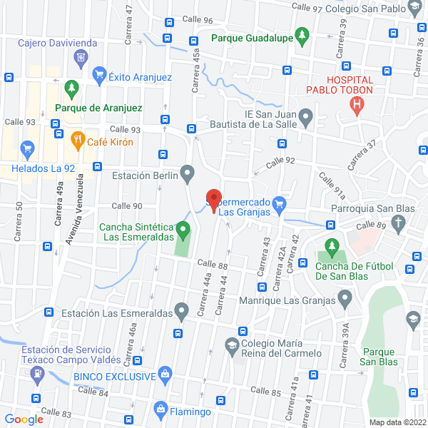 Map of Criadero Niko
