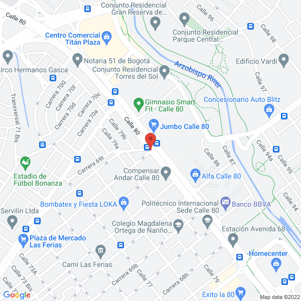 Mapa de Cristalseg E.U.