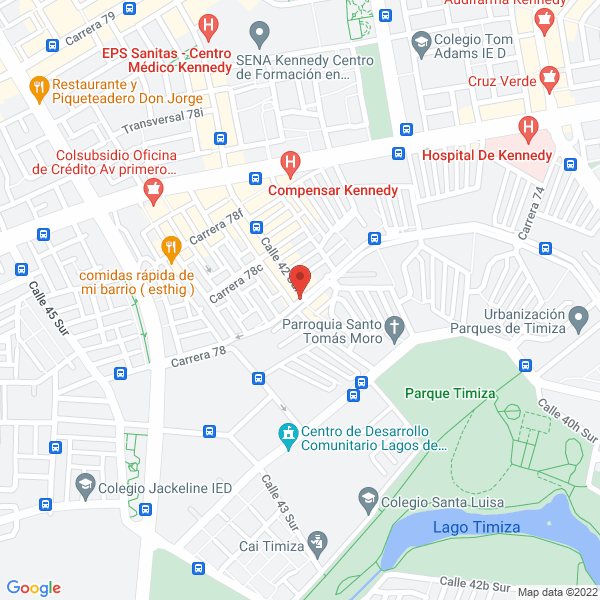 Mapa de Cuesta Lozano Transportes S.A.S.