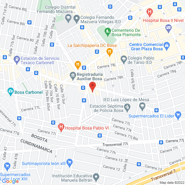 Mapa de Compactadores E.U