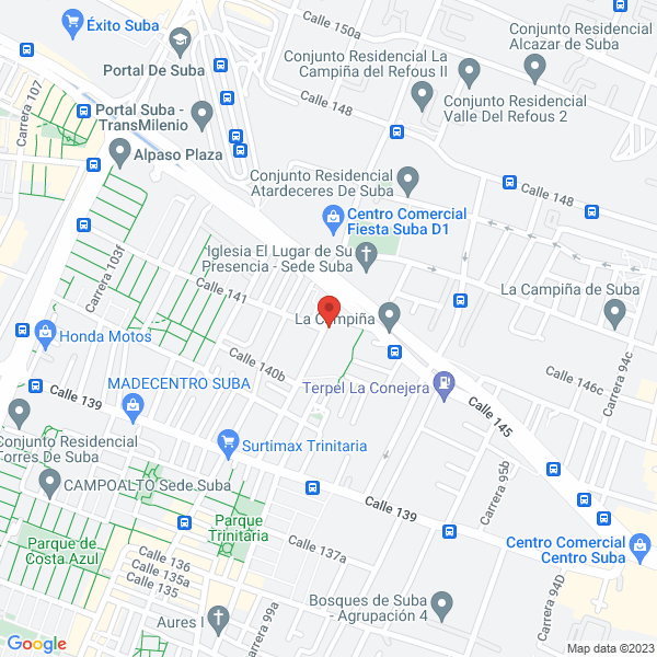 Mapa de Compañía Empresarial De Servicios Temporales S.A.S.