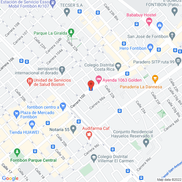 Mapa de Compraventa San Antonio Fontibon
