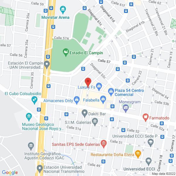 Mapa de Construval Ingeniería S.A.S.