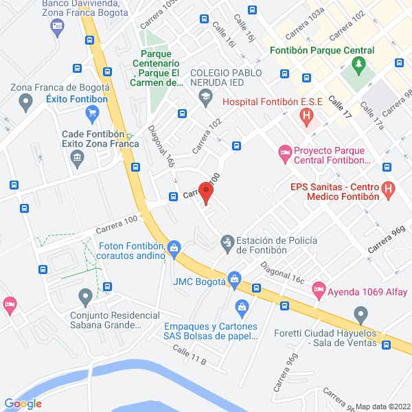 Mapa de Construvipav