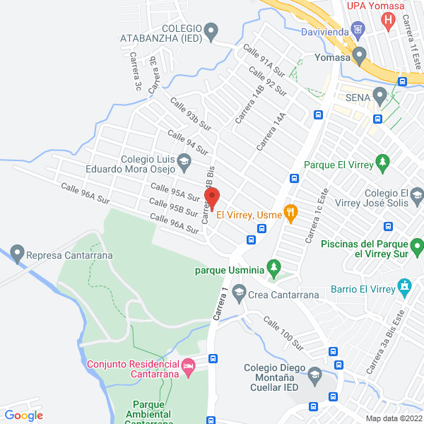 Mapa de Comercializadora De Bienes San José