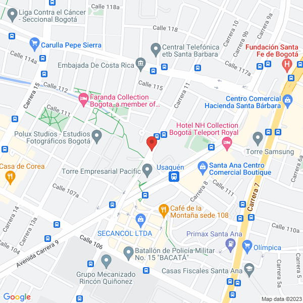Mapa de Diagnósticos Imagenológicos Especializados De Colombia S.A.S.