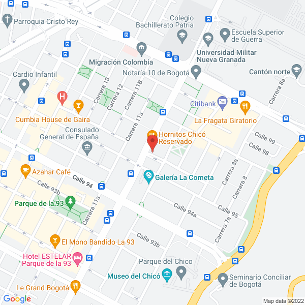 Mapa de Díaz Matallana Yolanda