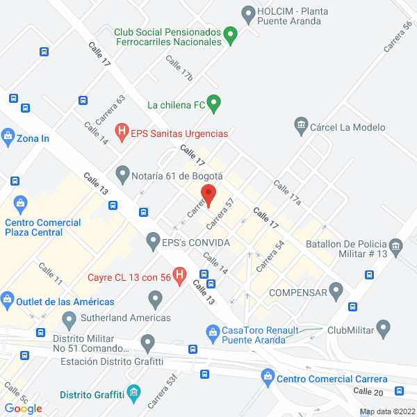 Mapa de Diesel Américas
