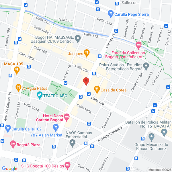 Mapa de Corporación Colombiana De Padres Y Madres