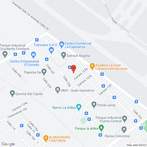 Mapa de Comercializadora Servi Logyco S.A.S.