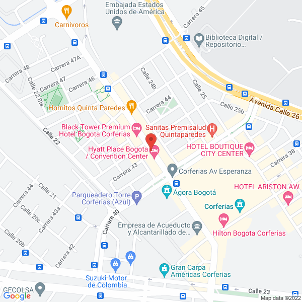 Mapa de Comerciar Ltda.
