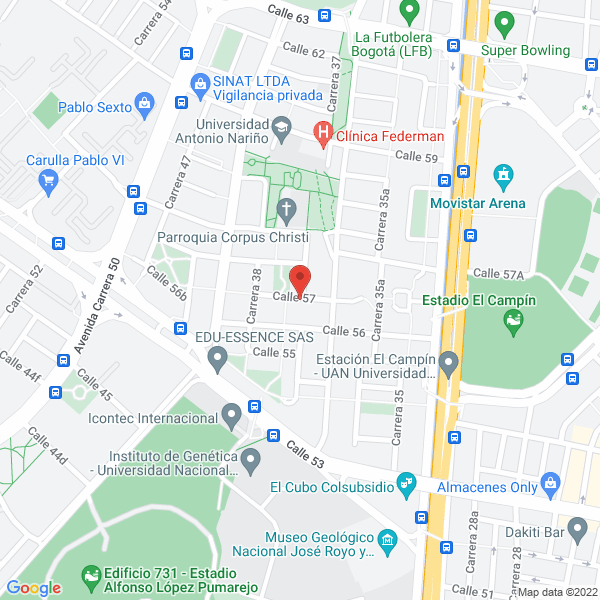 Mapa de Desarrollar E Integrar S.A.