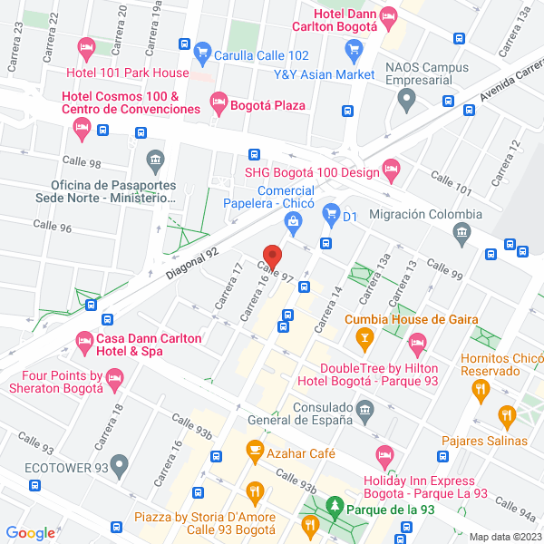Mapa de Contadores Tributaristas Y Asesores-Contya Ltda