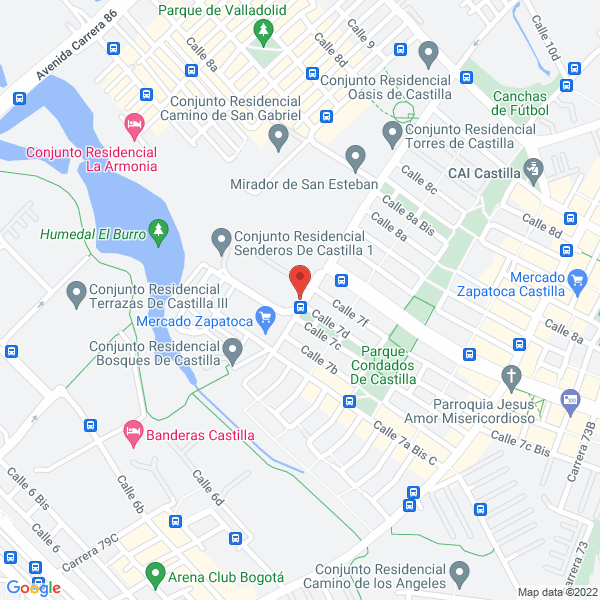 Mapa de Distribuidora Macriplas Ltda