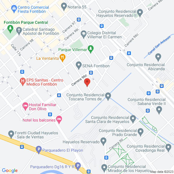 Mapa de Distribuidora Unimerc S.A.S.