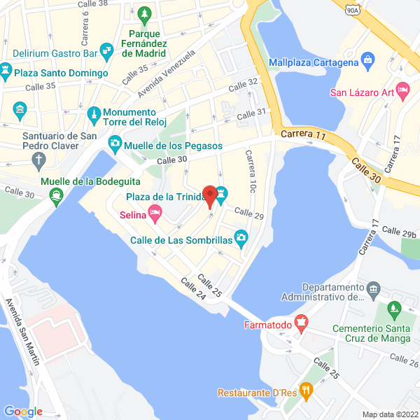 Map of Corporación Desarrollo Solidario