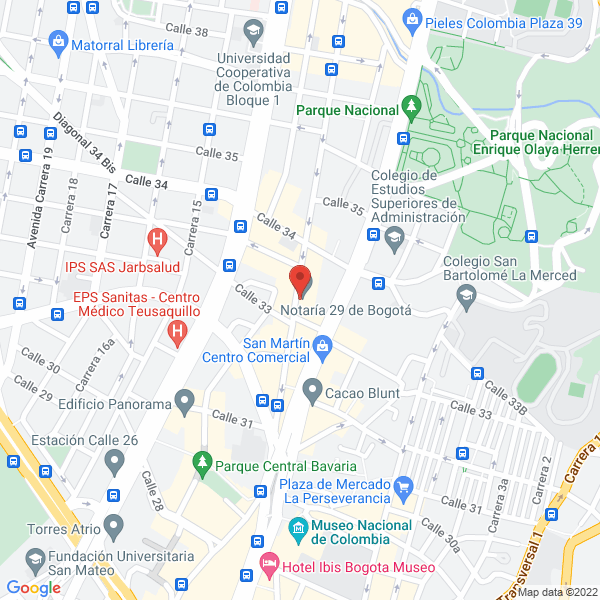 Mapa de Concepto Verde S.A.S.
