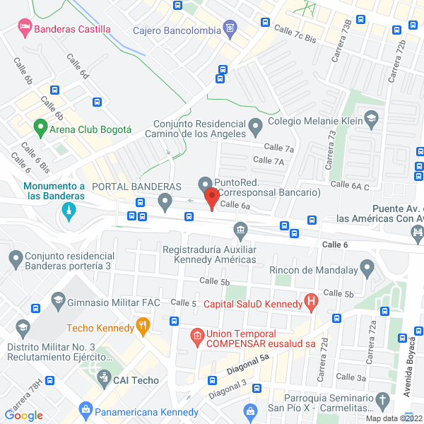 Mapa de Dinamika Suministros S.A.S.