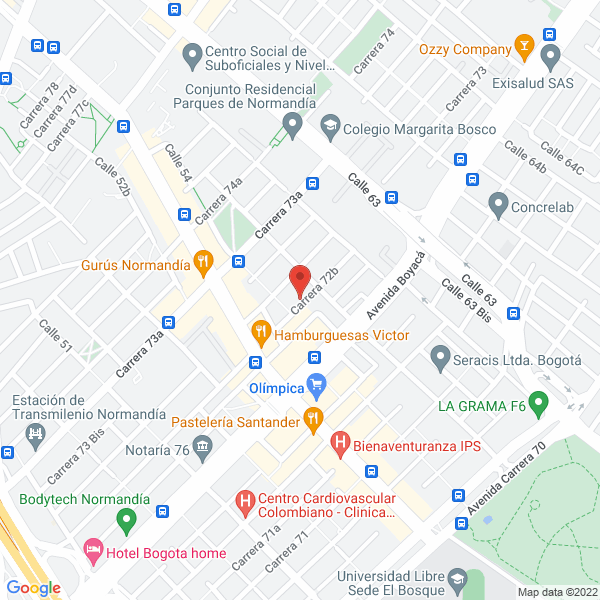 Mapa de Dirreciones Hidráulicas Hidracar