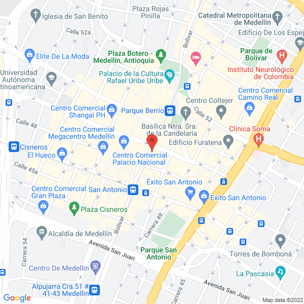 Map of Cristalería Y Cacharrería Pacho